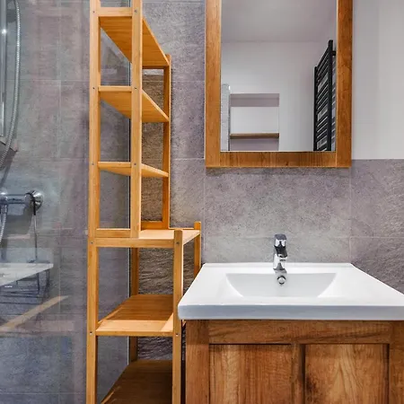 Lovely Terrace With Car Place