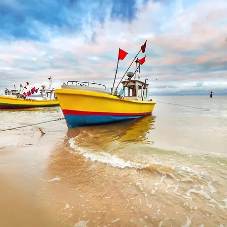 Lovely Terrace With Car Place Sopot